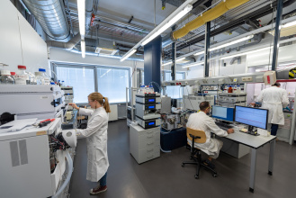 Flüssigkeitschromatographie-Massenspektrometrielabor des MARUM