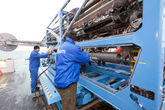 Einsatz MARUM-MEBO200 von FS SONNE